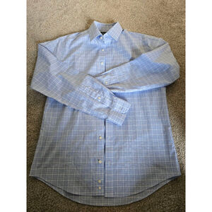 Jos a bank traveller slim fit shirt size 15 1/2-35
